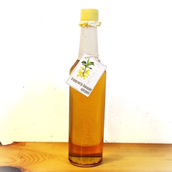 aranycserje limonádé szörpintő